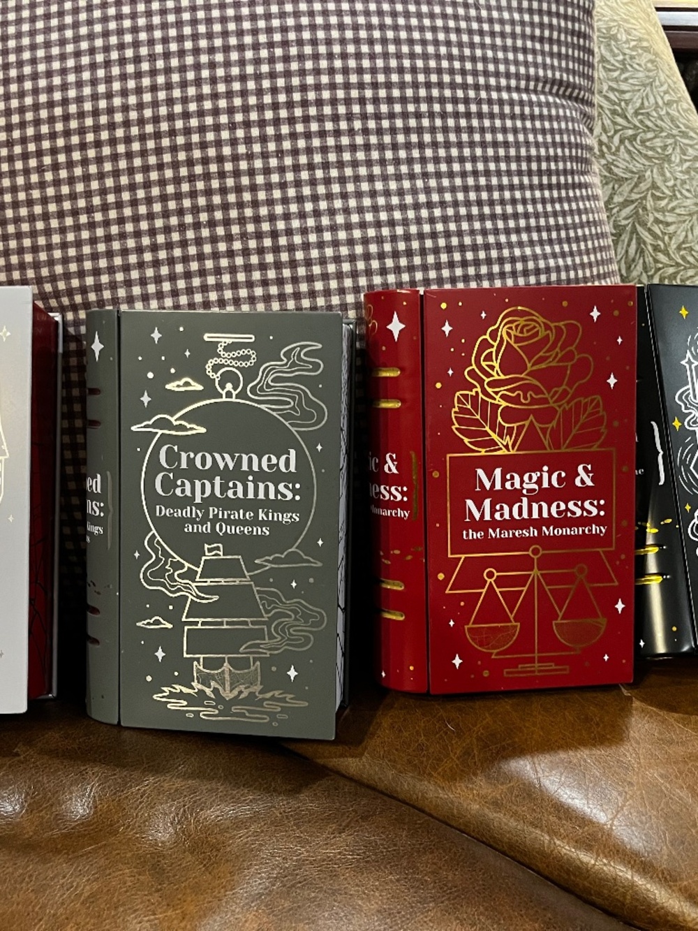 All 4 Limited Edition Owl Crate VE Schwab London Book Tins